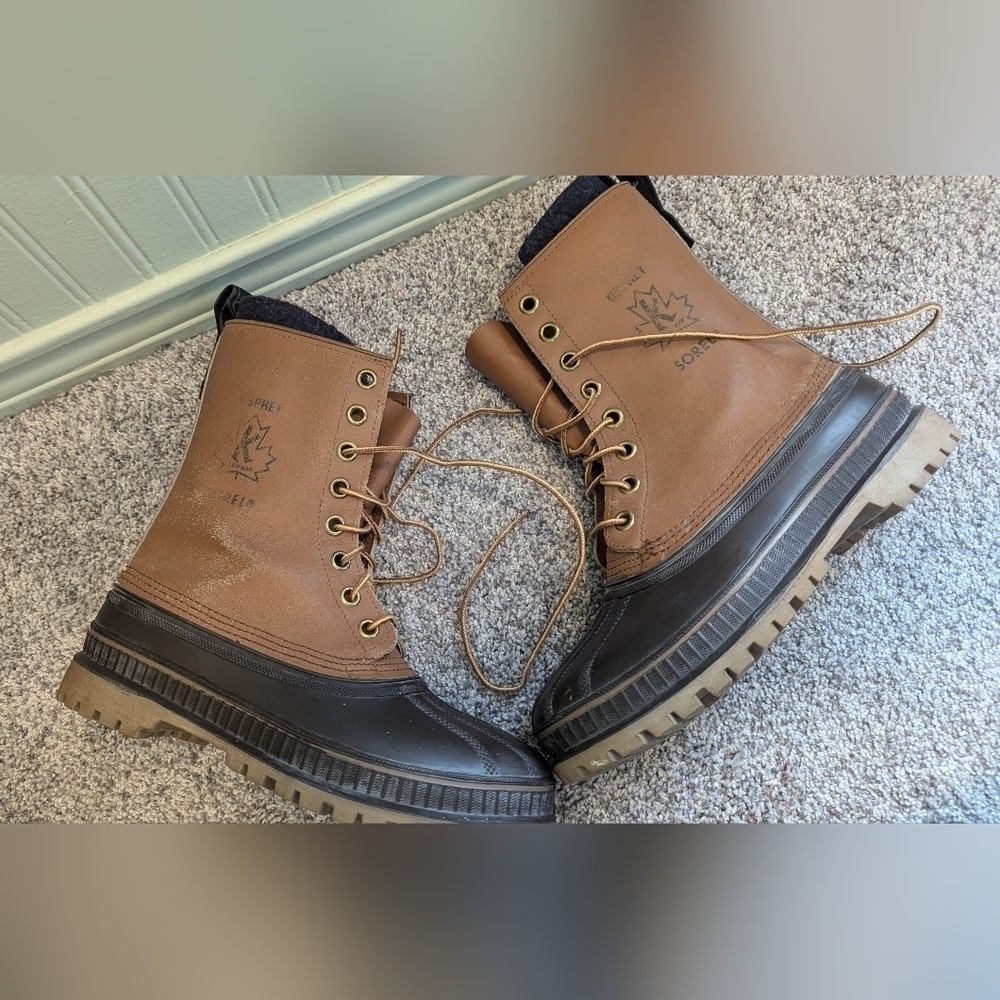 Sorel Osprey Mens Heavy Duty  Winter Boots - Picture 11 of 15
